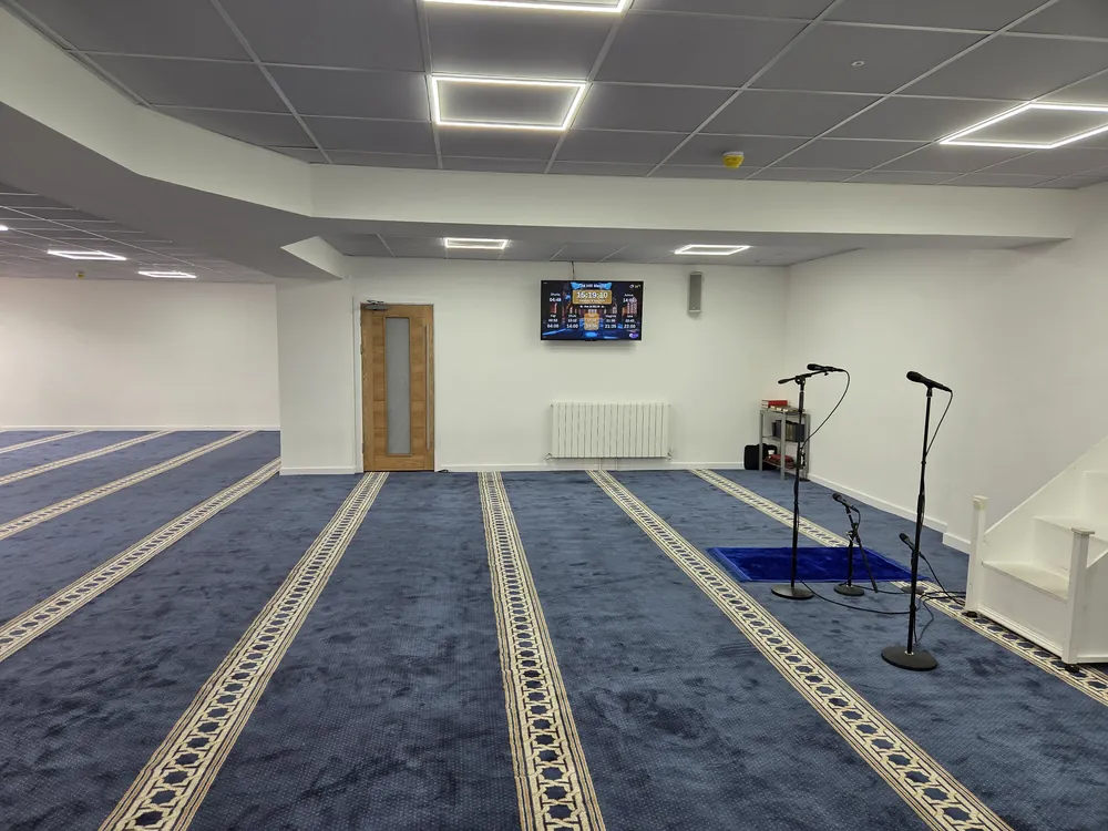 Inside the renovated Old Hill Masjid